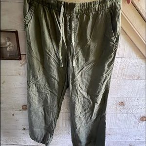 Cotton pants, only worn once. To big for me!